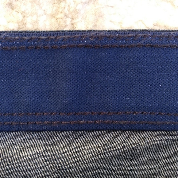 Isaac Mizrahi Live Distressed Cargo Jeans 18W Dk Indigo - Picture 13 of 16